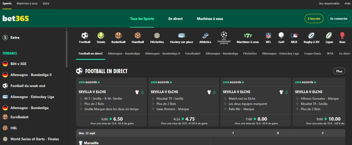 Inscription sur un Meilleur bookmaker hors ARJEL